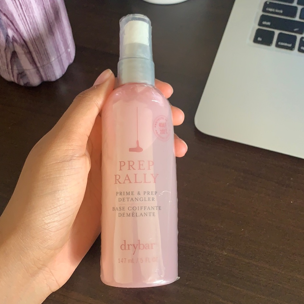 Prep rally prime and prep detangler